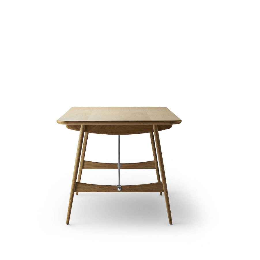 Carl Hansen & Søn Dining Tables | Bm1160 | Table - Lacquered Oak/Steel