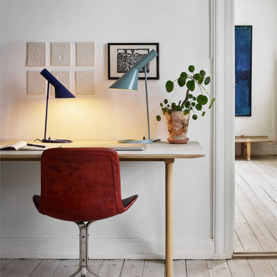 Louis Poulsen Pendant Lights | Aj Table Mini | Table Lamp | Midnight Blue