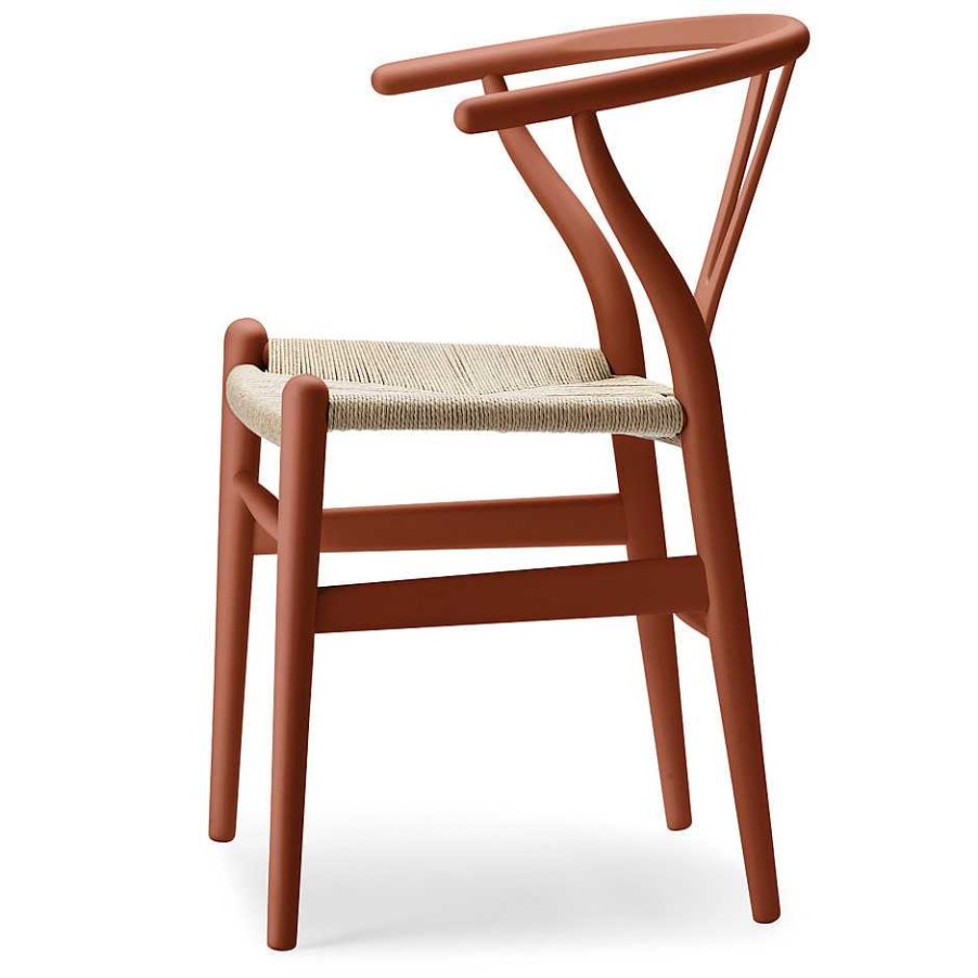 Carl Hansen & Søn Chairs | Ch24 Wishbone Chair Soft | Terracotta