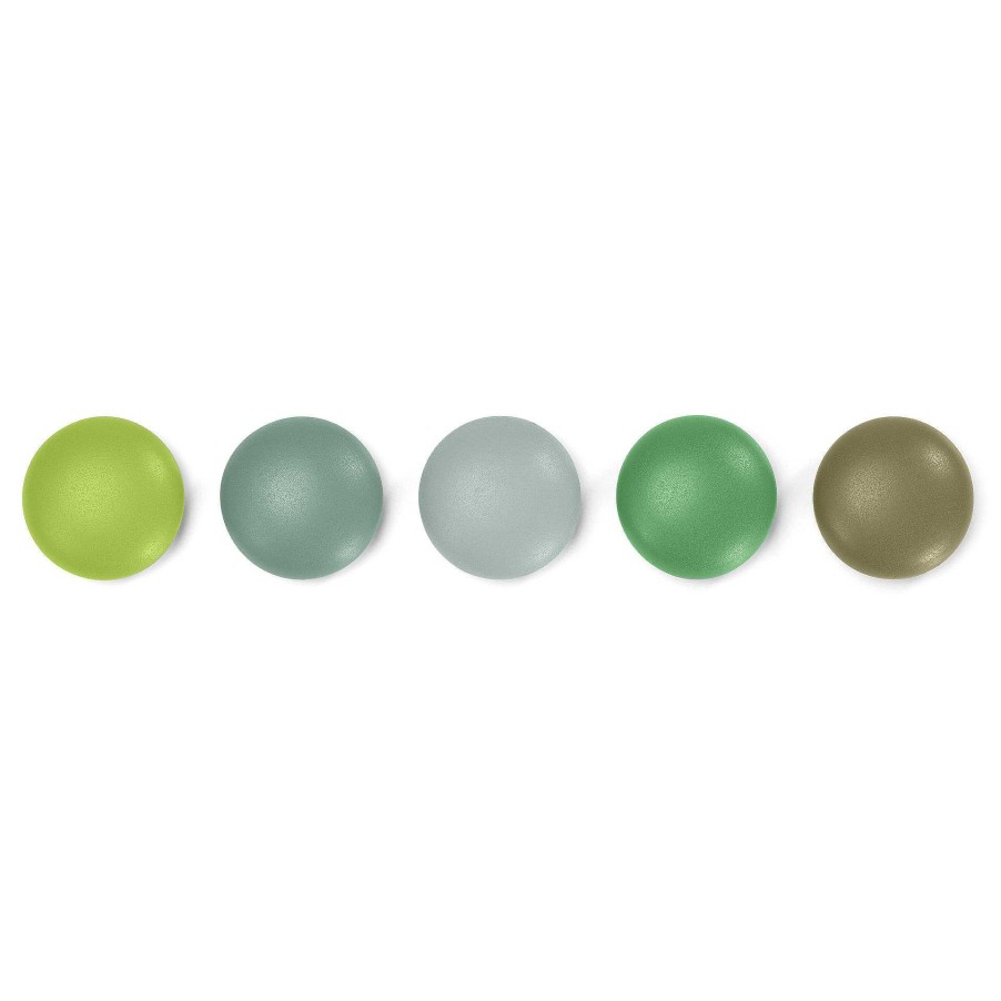 Vitra Stationery And Accessories | Magnet Dots | Multi-Shades Of Green