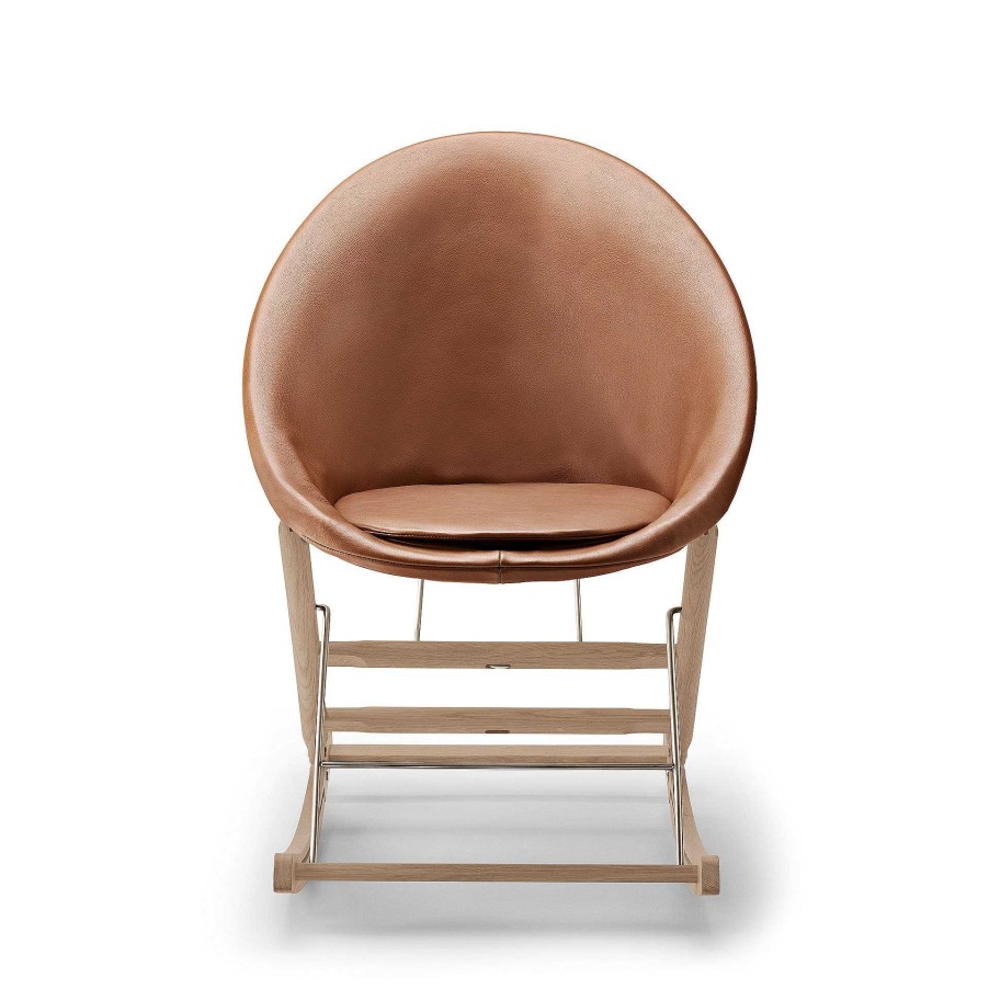 Carl Hansen & Søn Chairs | Ab001 Rocking Nest Chair | Soaped Oak