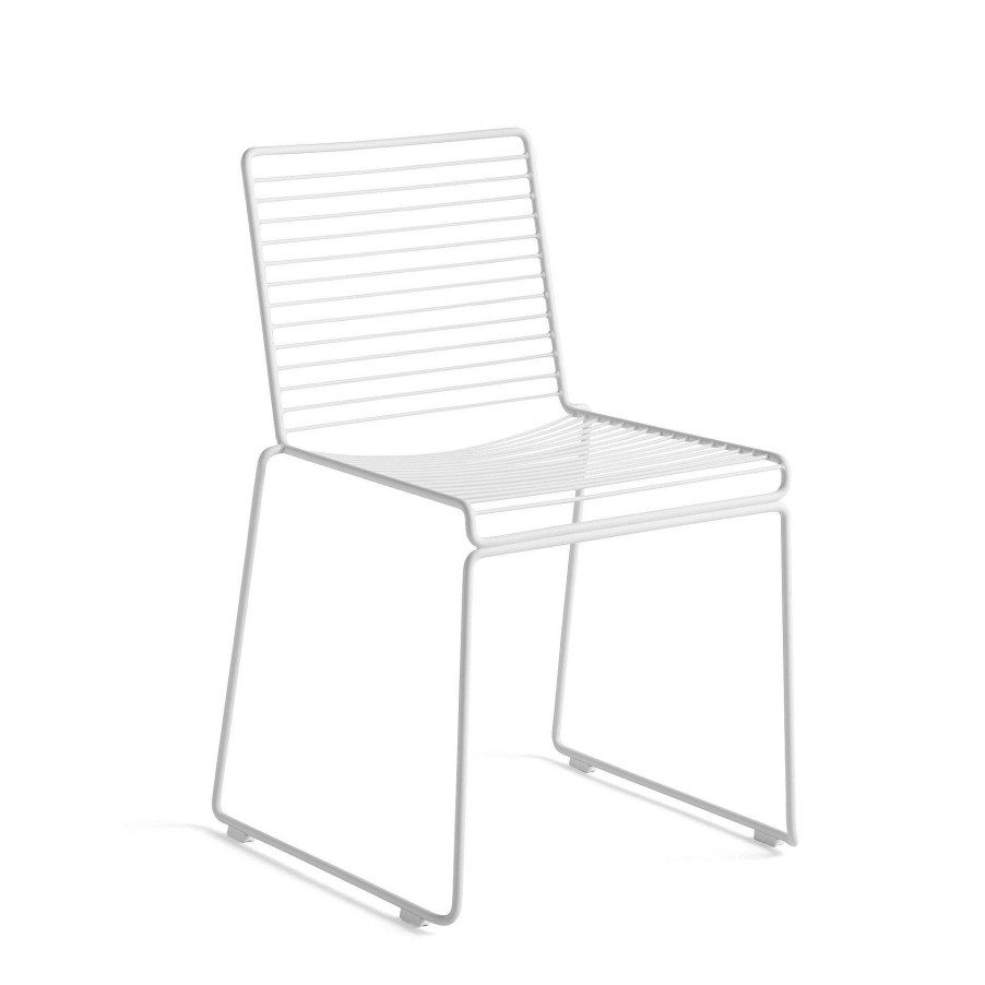 HAY Outdoor Chairs | Hee Dining Chair | White