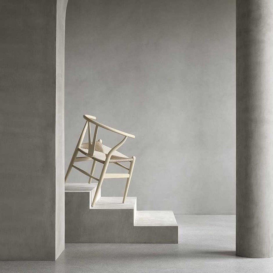 Carl Hansen & Søn Chairs | Ch24 Wishbone Chair Soft | Barley