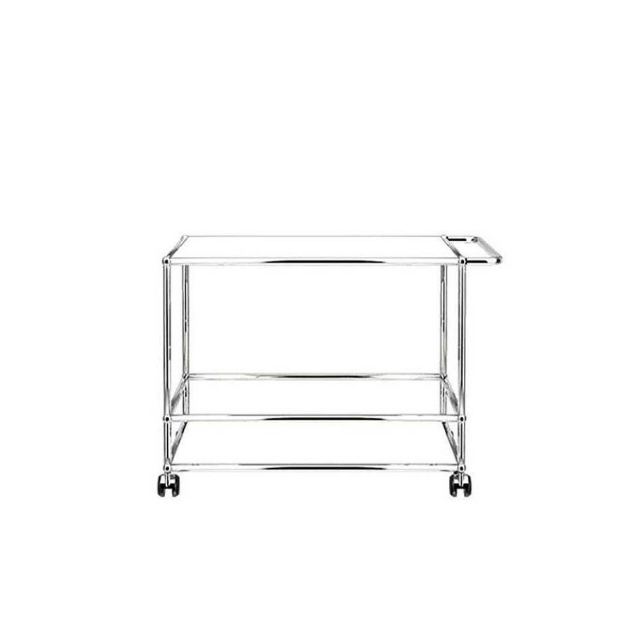 USM Coffee Tables | Haller | Cart - Pure White