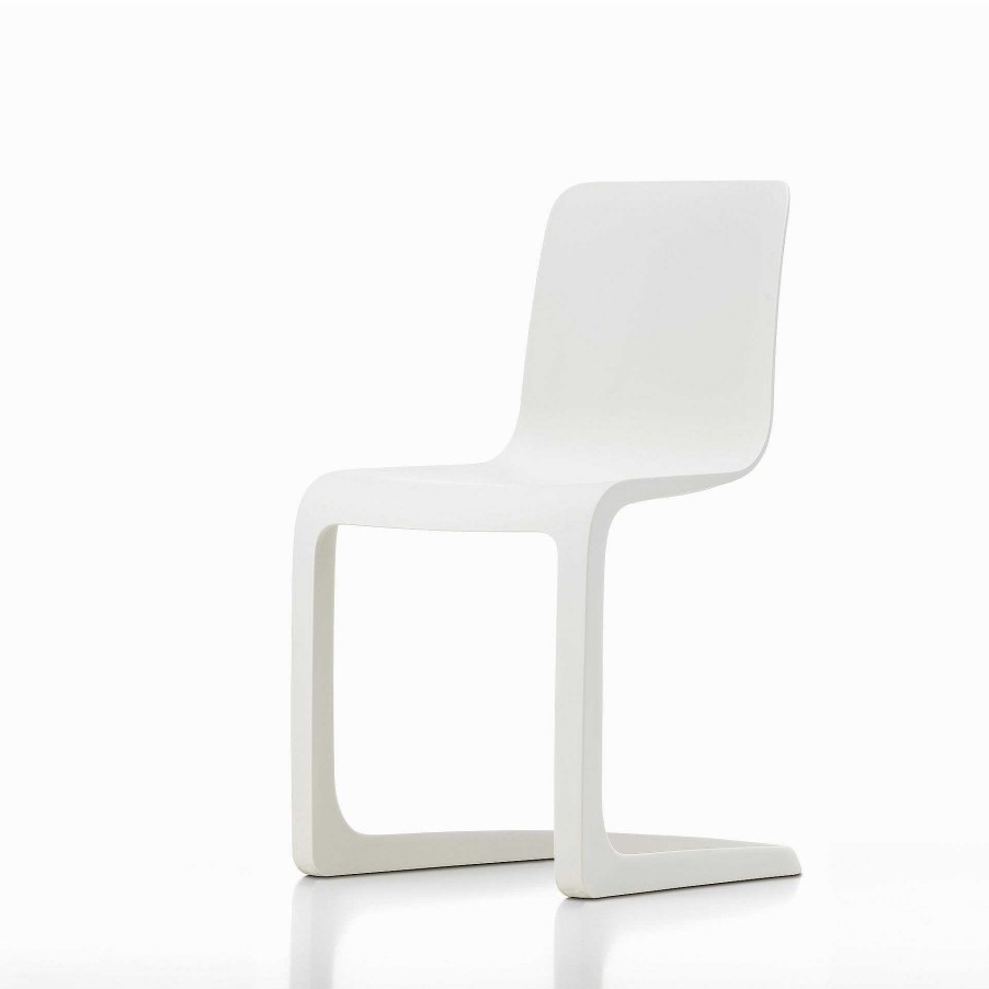 Vitra Chairs | Evo-C | Chair | Ivory