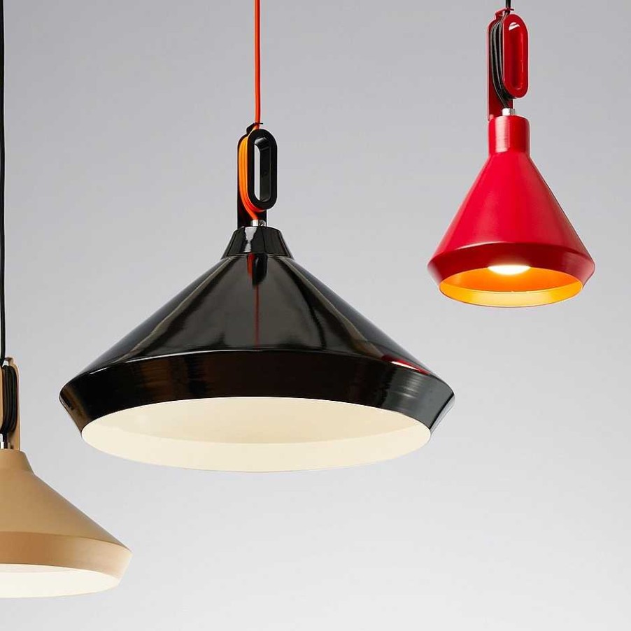 Zava Pendant Lights | Driyos O50 | Suspension Lamp | Black