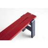 HAY Outdoor Chairs | Weekday Bench Duo | Bench | Blue-Red