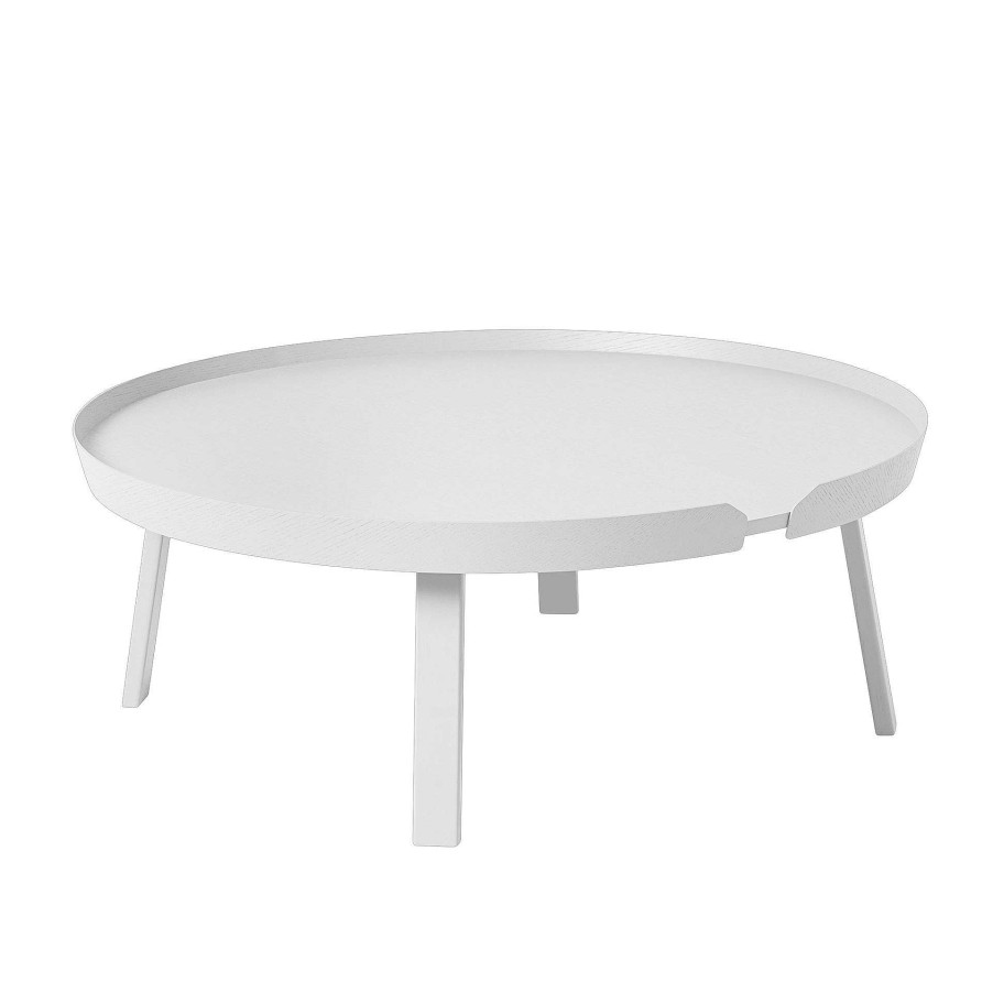 Muuto Coffee Tables | Around Coffee Table Xl | Coffee Table | White