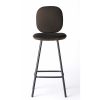 Brdr. Krüger Stools | Pauline Comfort Bar Stool H75 | Fumed Oiled Oak-Brown Leather