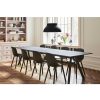 HAY Extending Tables | Cph 30 Table Extendable | Oak/Linoleum | L 200/400