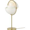 GUBI Pendant Lights | Multi-Lite Table Lamp | White - Brass