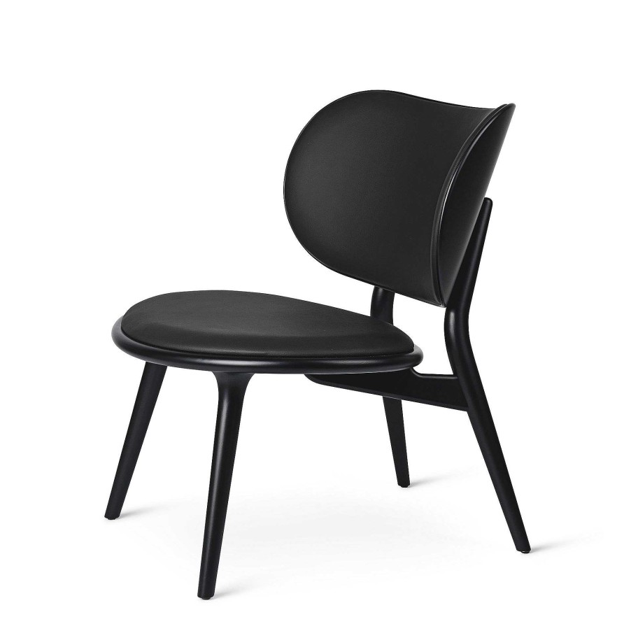 Mater Single Armchairs | The Lounge Chair | Black Stained Beech