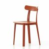 Vitra Chairs | Apc - All Plastic Chair | Brick, Two Tone