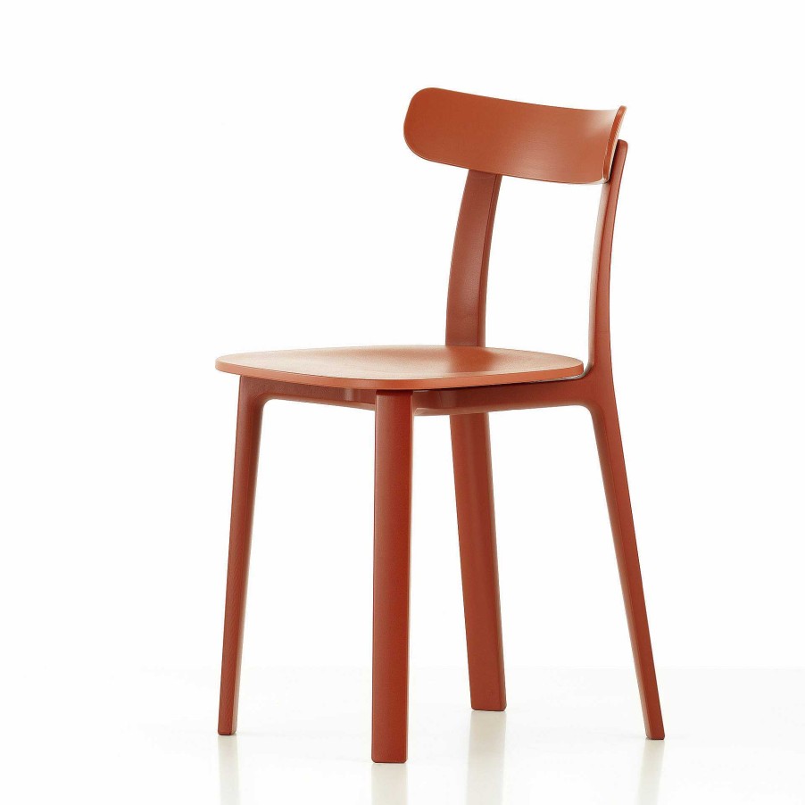 Vitra Chairs | Apc - All Plastic Chair | Brick, Two Tone