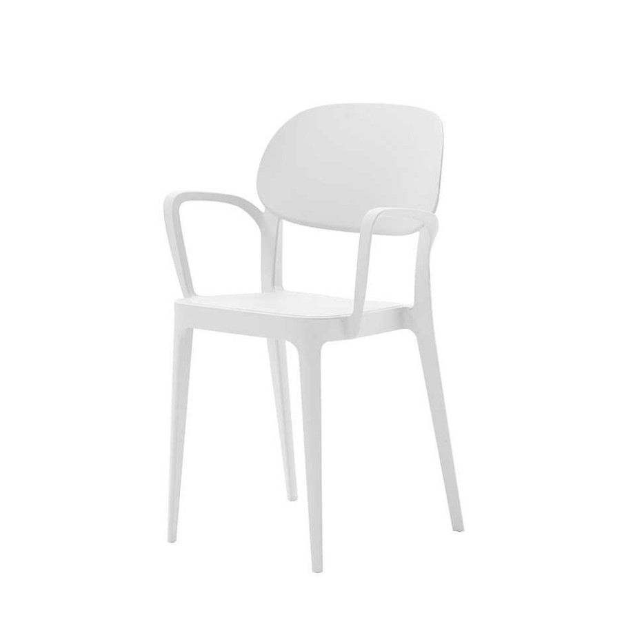 Alma Outdoor Chairs | Amy | Armchair | White