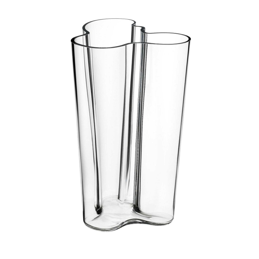 Iittala Vases | Aalto Vase | Clear - 251Mm