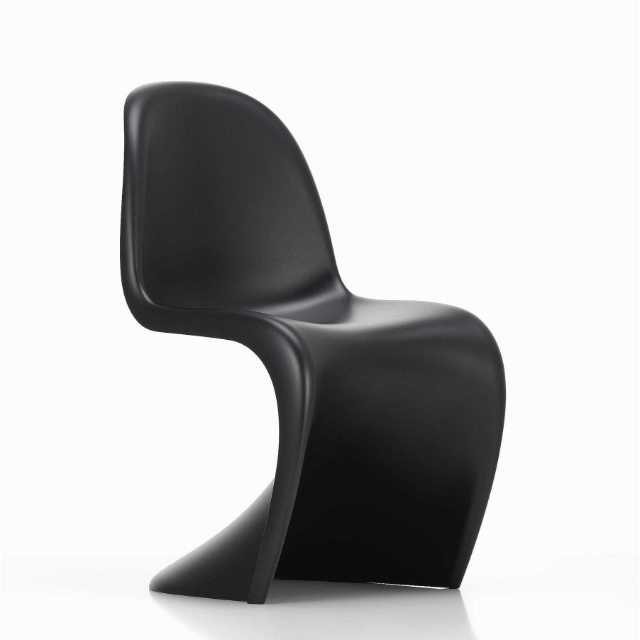 Vitra Chairs | Panton Chair | Deep Black