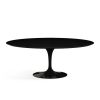 Knoll Dining Tables | Saarinen Tulip Table | Dining Table Oval | Black Laminate