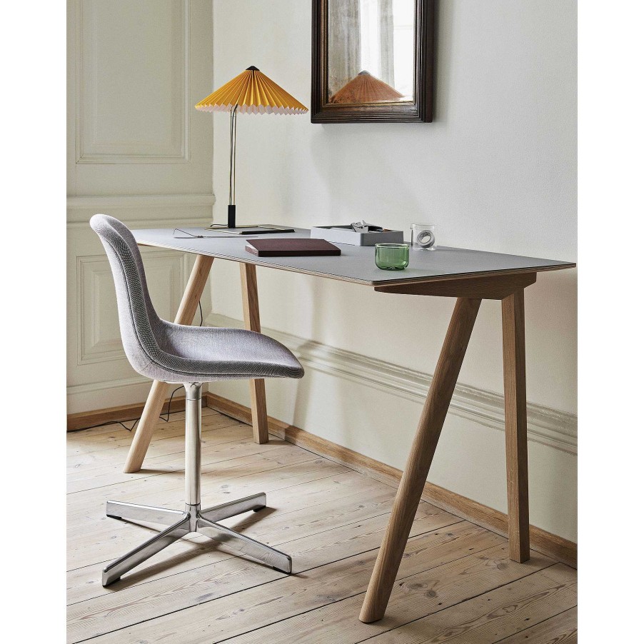 HAY Desks And Office Tables | Cph 90 Desk | Solid Oak/Grey Linoleum