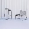 HAY Stools | Hee Bar Stool Hight | Black