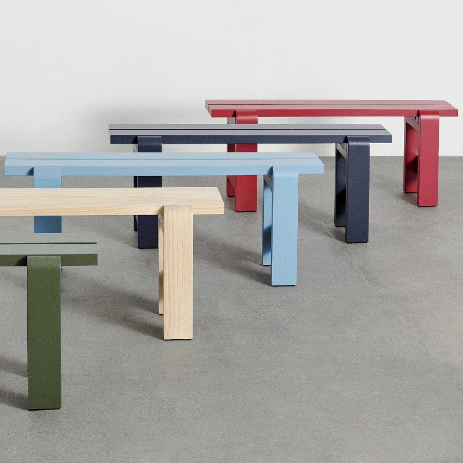 HAY Outdoor Chairs | Weekday Bench | Bench | Azure Blue