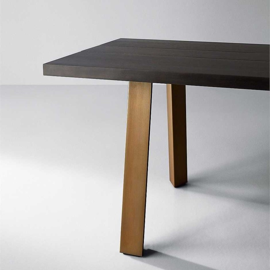 Porro Extending Tables | Ryoba | Table - Black Painted Solid Cherry