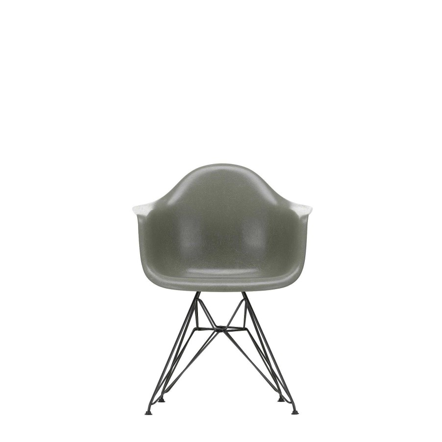 Vitra Chairs | Eames Fiberglass Armchairs Dar | Eames Raw Umber