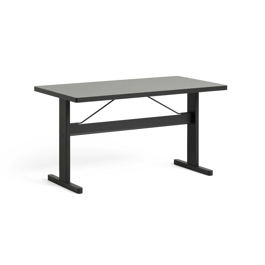 HAY Dining Tables | Passerelle Table | Table | Black-Grey