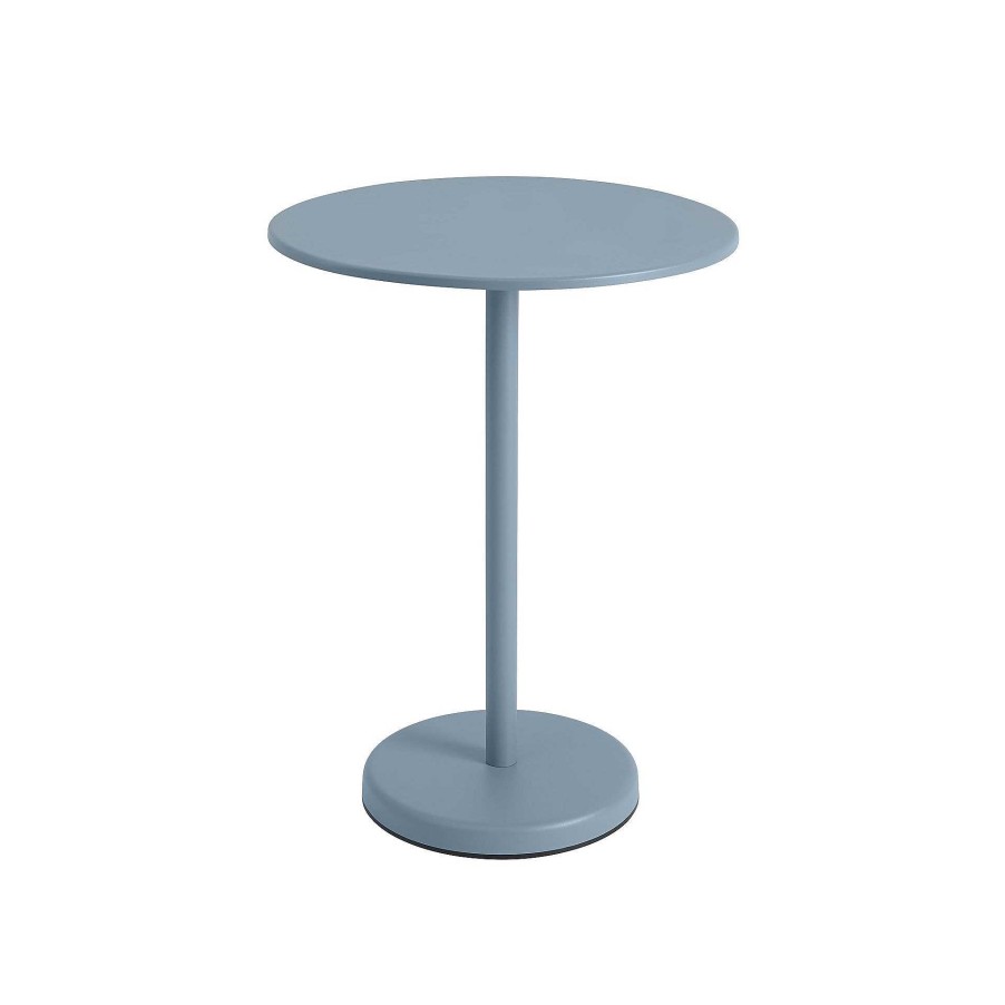 Muuto Coffee Tables | Linear Steel Cafe Table | Coffee Table | Pale Blue