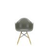 Vitra Chairs | Eames Fiberglass Armchairs Daw | Eames Raw Umber - Yellow Maple