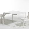 Knoll Outdoor Tables | 1966 Dining Table | Outdoor Table | White