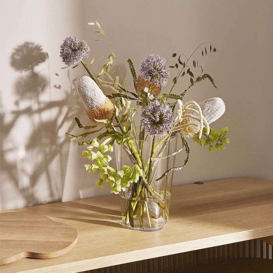 Iittala Vases | Aalto Vase | Clear - 251Mm