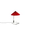 HAY Pendant Lights | Matin Table Lamp S | Bright Red Cotton Shade