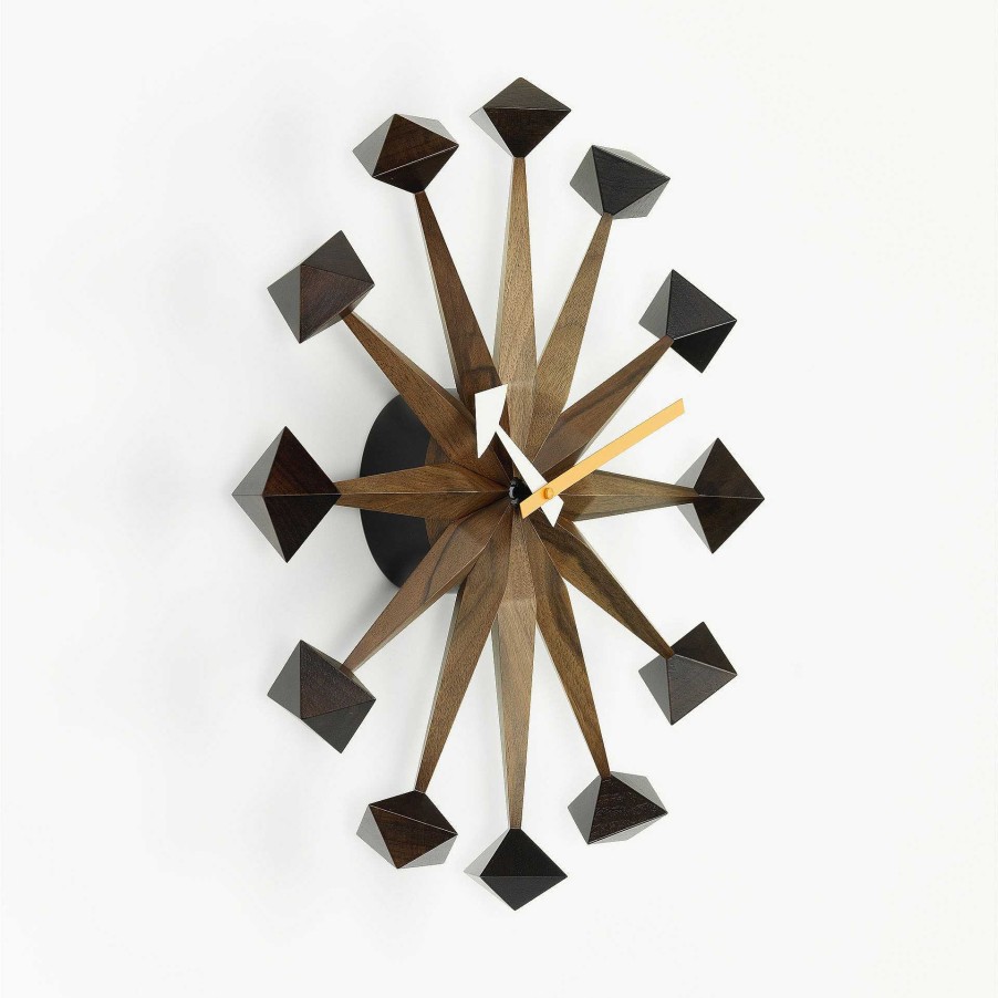 Vitra Clocks | Polygon Clock | Walnut