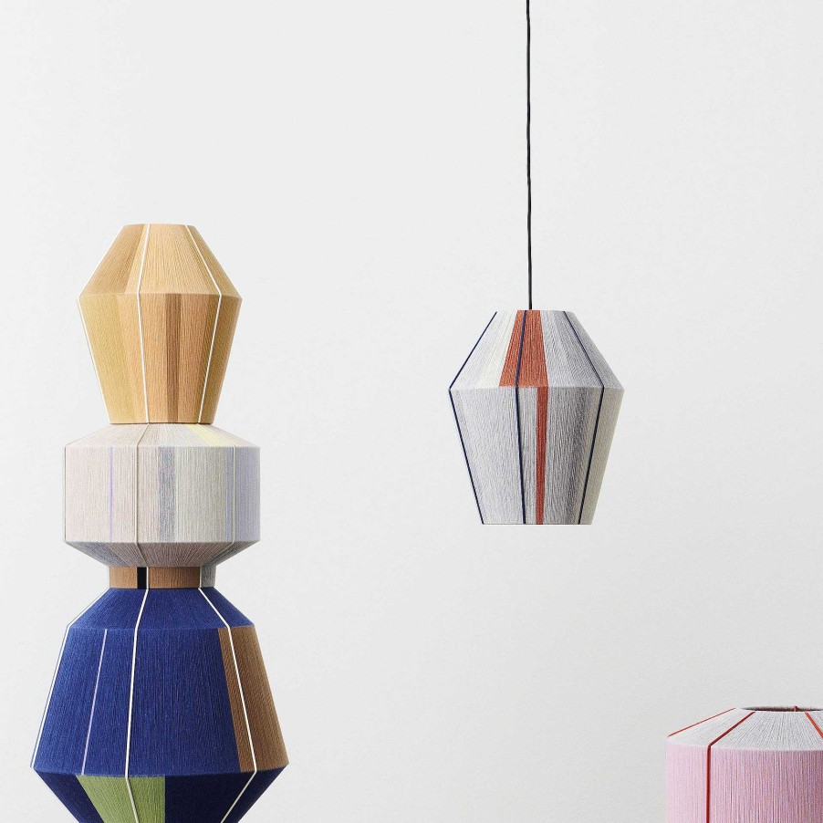 HAY Pendant Lights | Bonbon Shade 320 | Lamp | Grey Melange