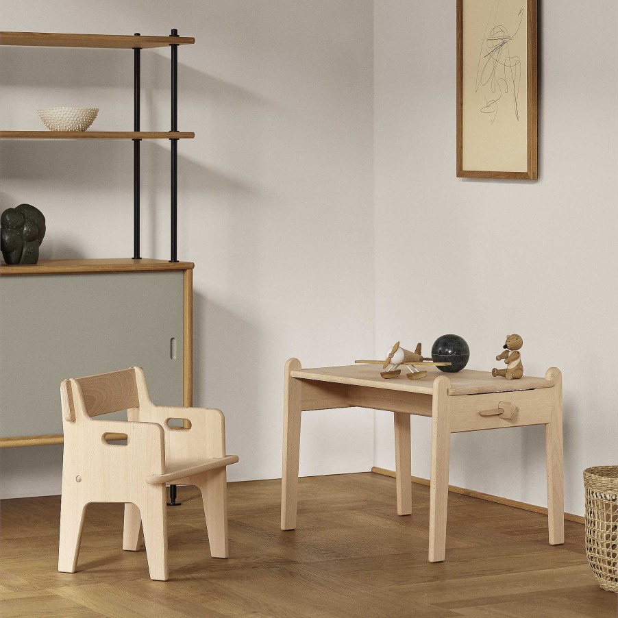 Carl Hansen & Søn Chairs, Tables And Desk | Ch411 | Peter'S Table | Untreated Beech