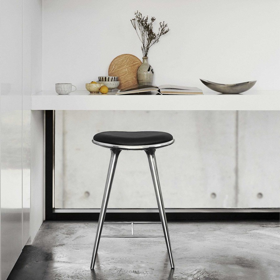 Mater Stools | High Stool | Recycled Aluminum - 74 Cm