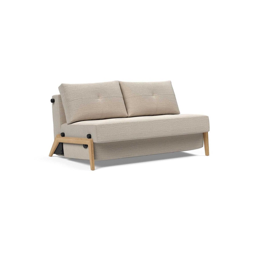 Innovation Living Sofa Beds | Cubed 02 Sofa Bed | 612 - Oak Legs | 140-200 Cm