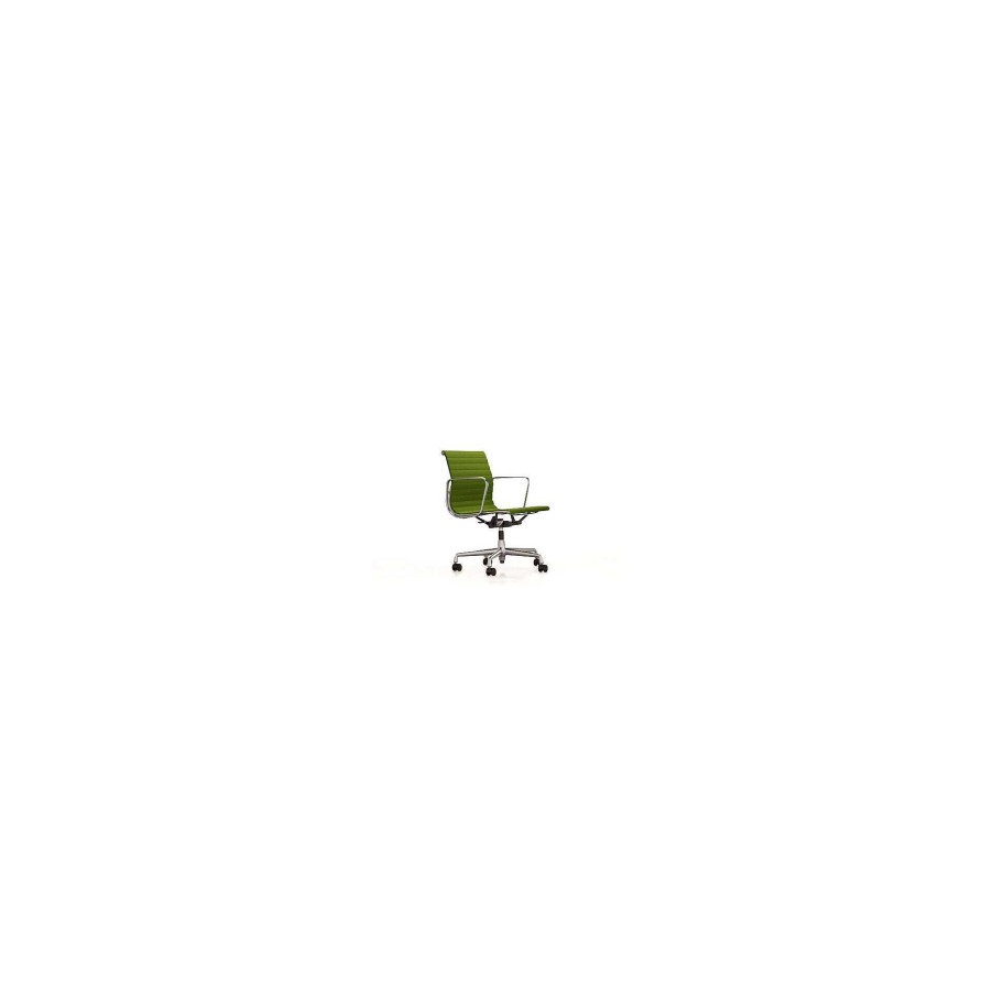 Vitra Office Chairs | Aluminium Chair Ea 117 | Grass Green / Forest