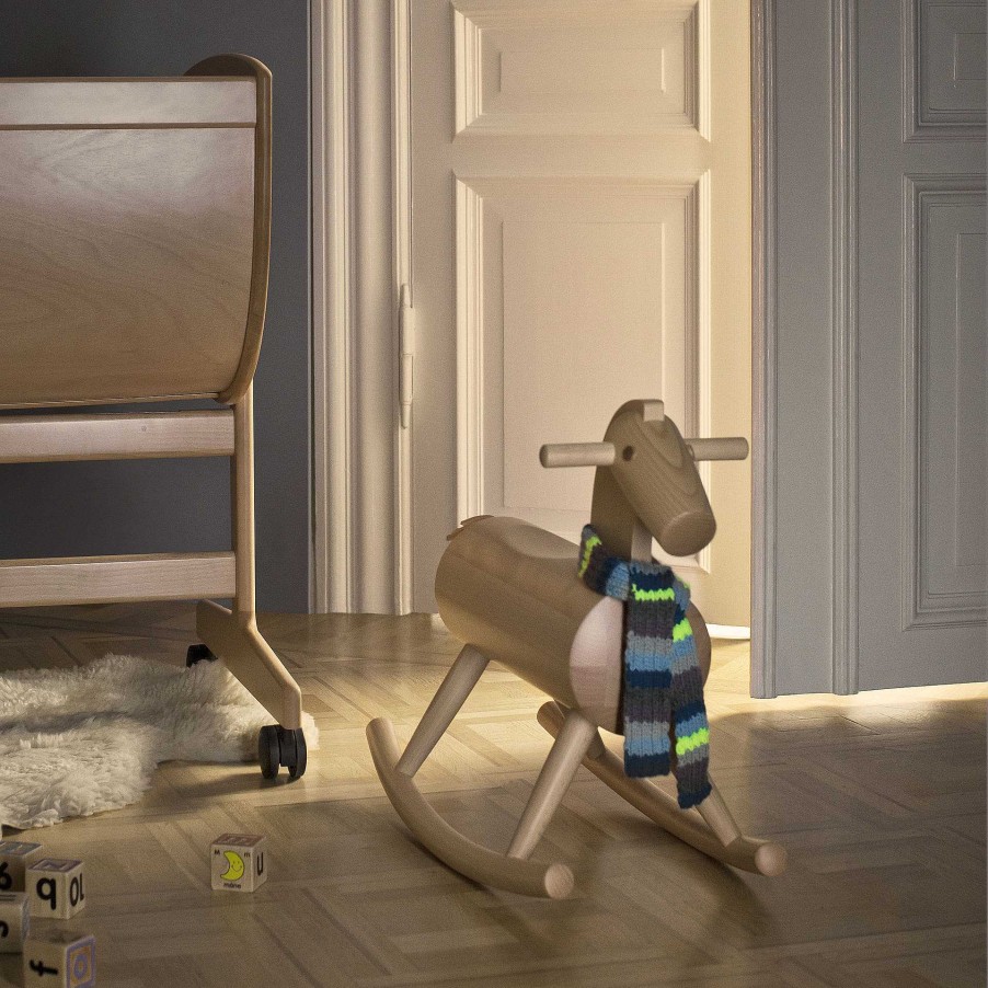 Brdr. Krüger Decorations | Mokuba Rocking Horse | Lacquered Beech