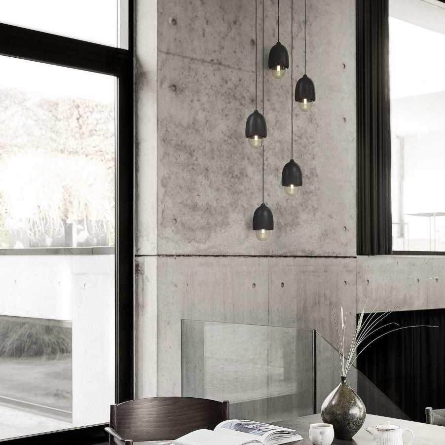 Mater Pendant Lights | Terho Lamp | Suspension Lamp | Black Linden - S