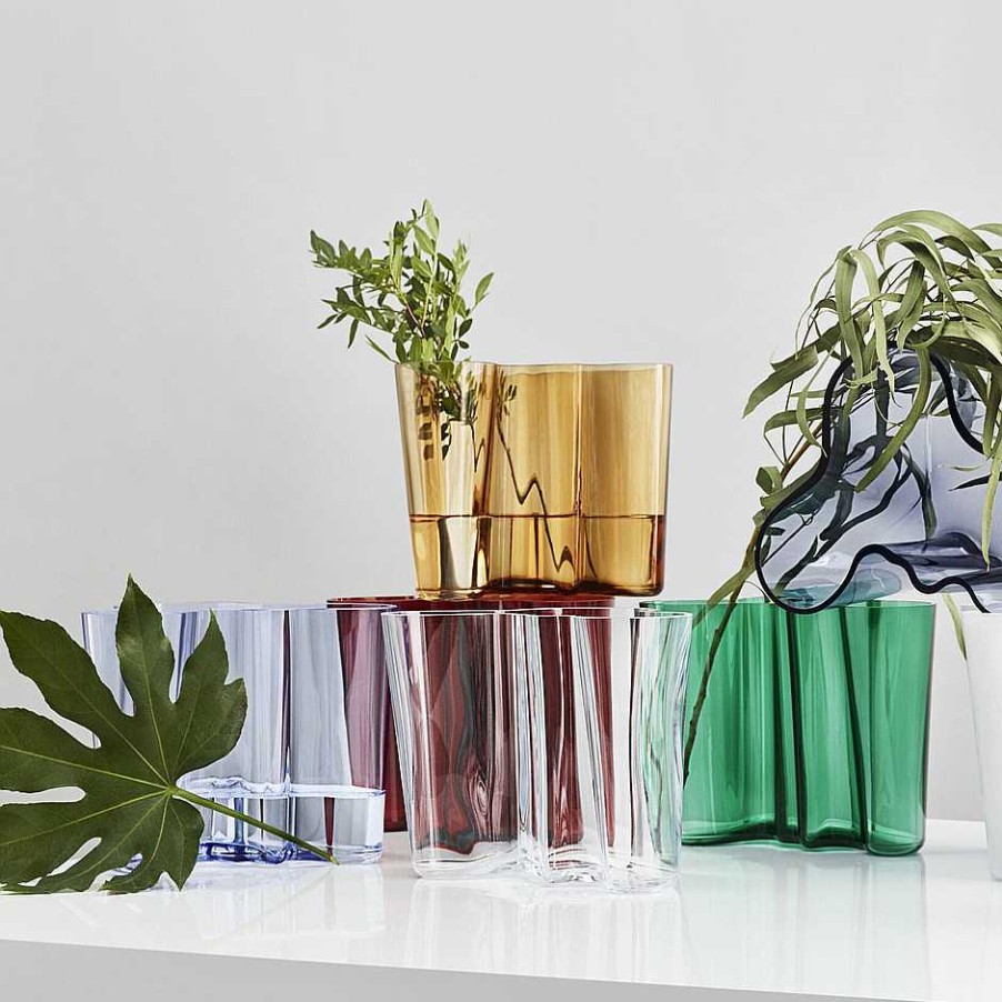 Iittala Vases | Aalto Vase | Clear - 95Mm