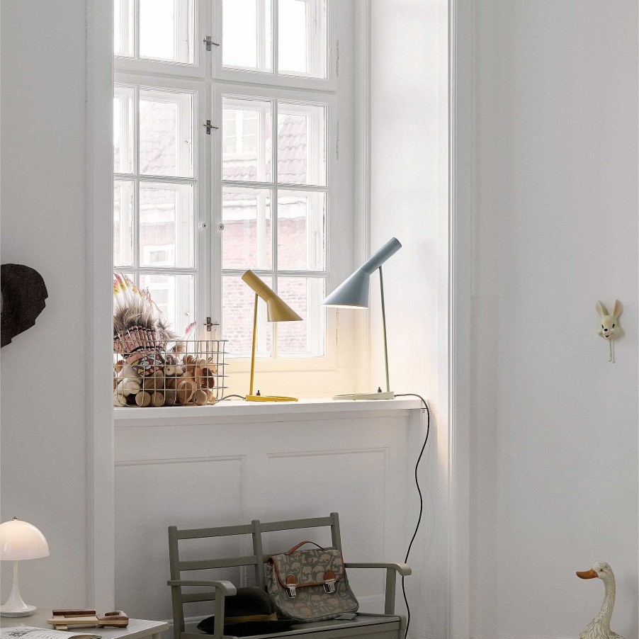 Louis Poulsen Pendant Lights | Aj Table Mini | Table Lamp | Ocra Yellow