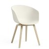 HAY Chairs | Aac 22 Chair | Oak/Cream White