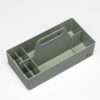 Vitra Stationery And Accessories | Toolbox R | Organiser | Moss Grey