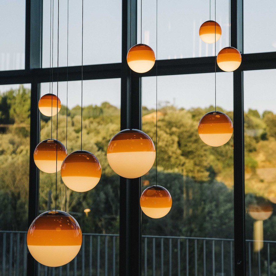 Marset Pendant Lights | Dipping Light 30 | Pendant Lamp | Amber