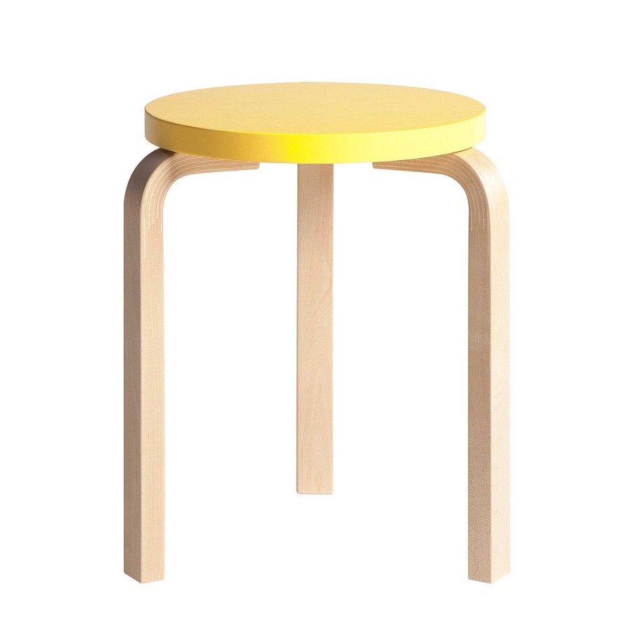 Artek Stools | Stool 60 | Yellow Birch