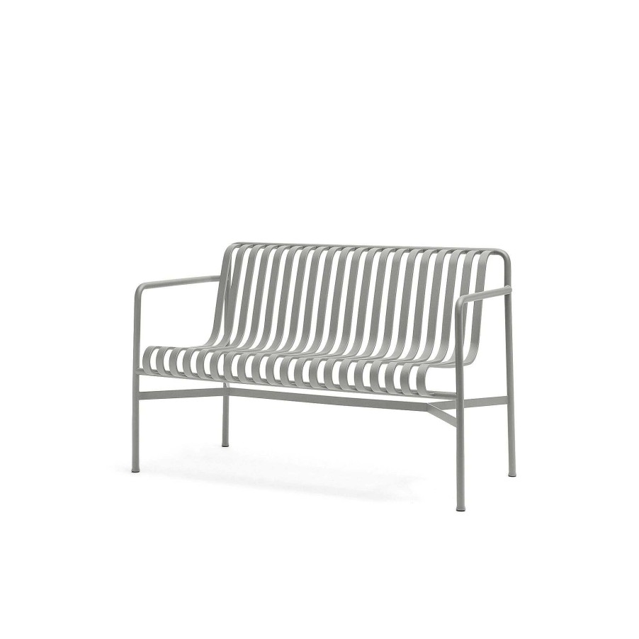 HAY Sofas And Armchairs | Palissade Dining Bench | Sky Grey