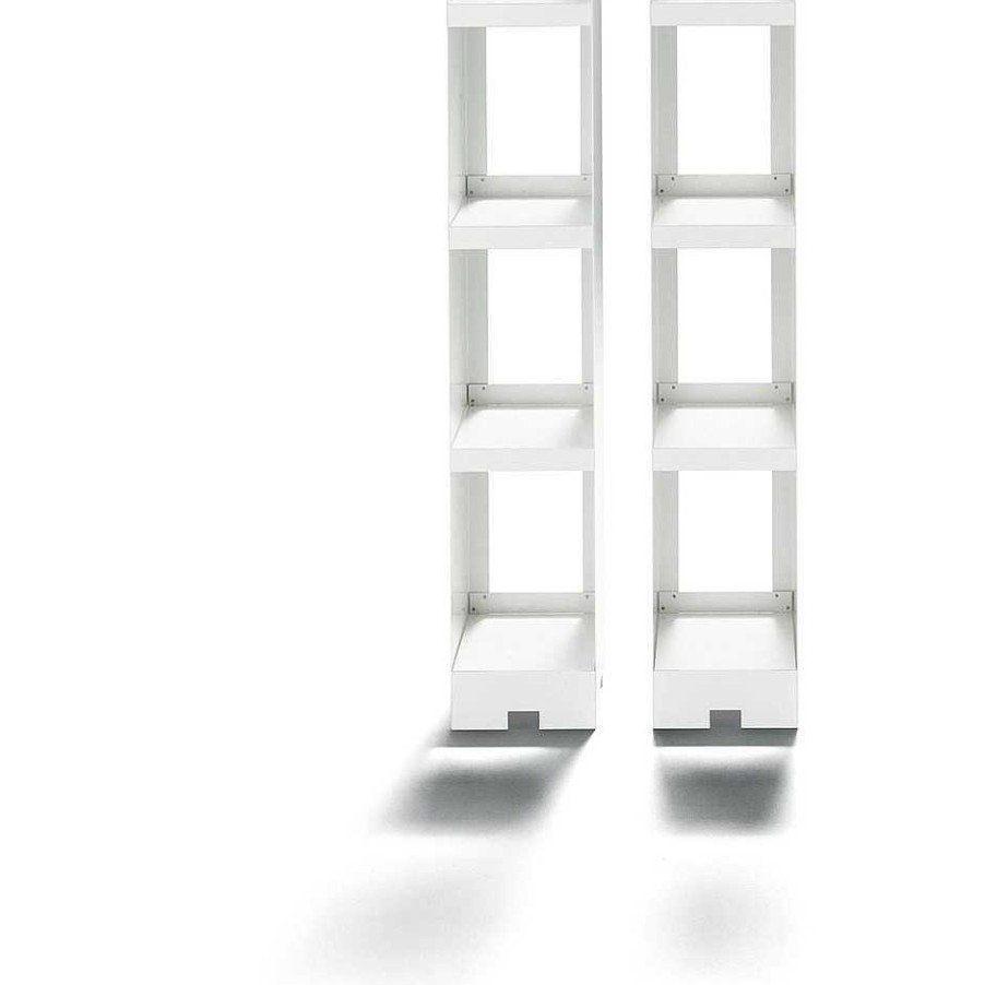 DePadova Floor Standing Bookcases | Kant | Bookshelf - White