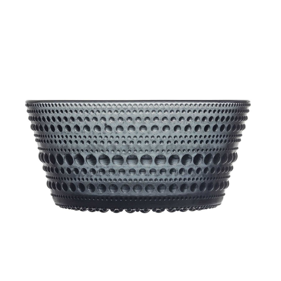 Iittala Plates And Bowls | Kastehelmi Bowl | Dark Grey - 23Cl